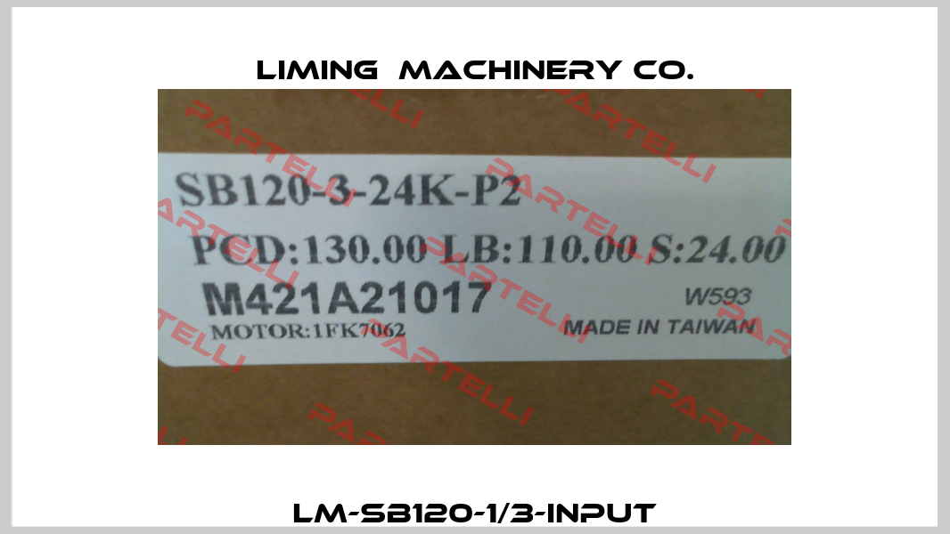 LM-SB120-1/3-input LIMING  MACHINERY CO.