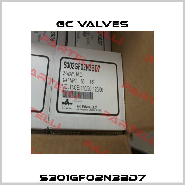 S301GF02N3BD7 GC Valves