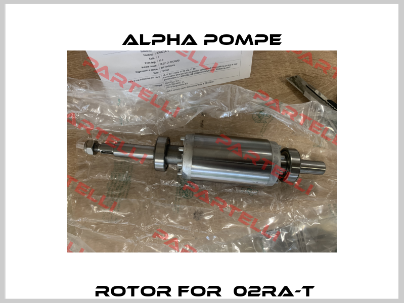  Rotor for  02RA-T Alpha Pompe