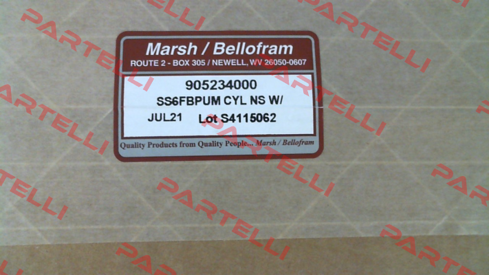 905-234-000 Bellofram