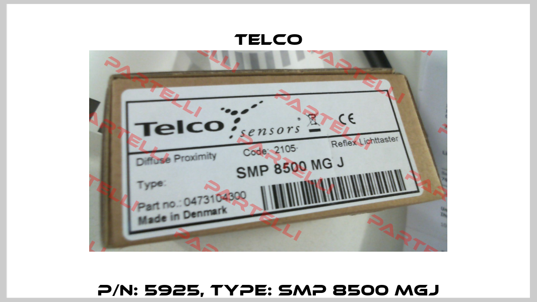 p/n: 5925, Type: SMP 8500 MGJ Telco