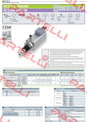 RCS2CR-RP5NB-I-60-10-50-T2-S-K3 IAI