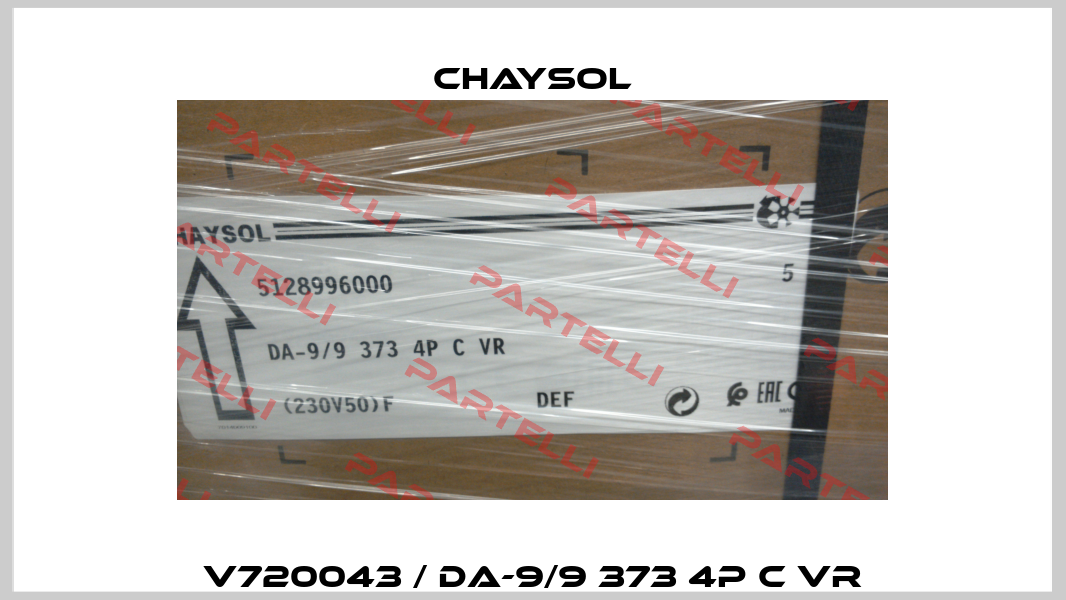 V720043 / DA-9/9 373 4P C VR Chaysol