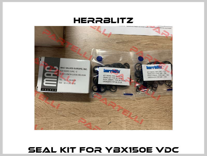 Seal kit for YBX150E VDC Herrblitz