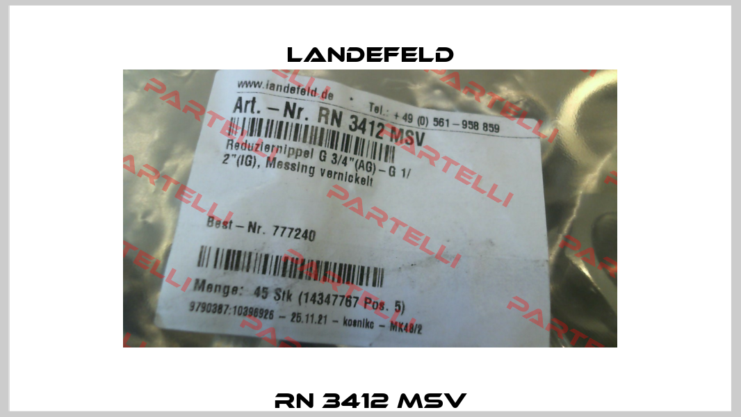 RN 3412 MSV Landefeld