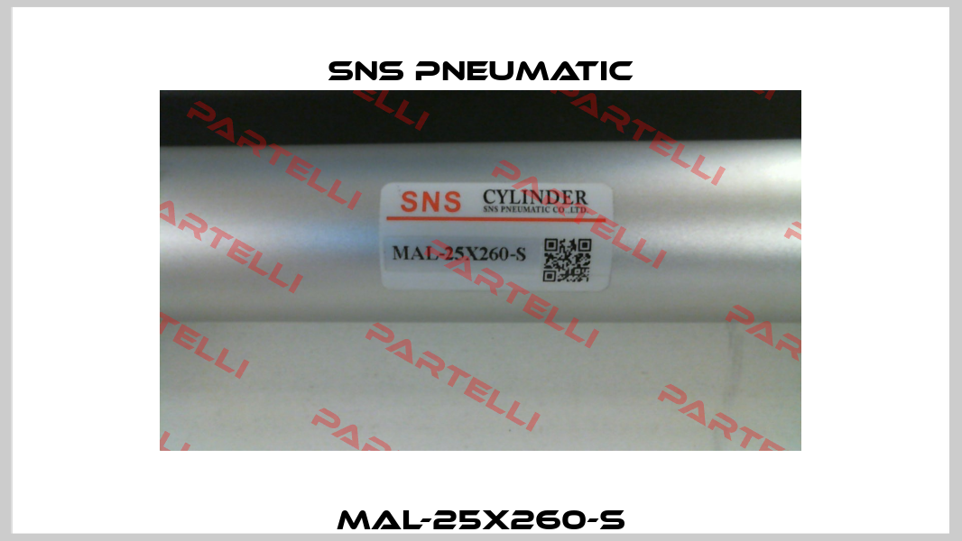 MAL-25X260-S SNS Pneumatic