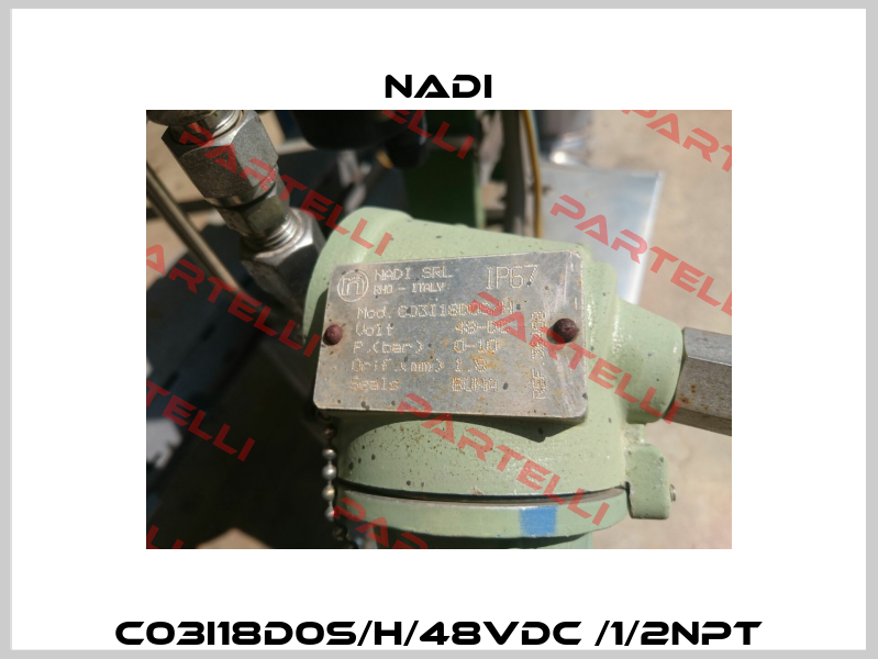 C03I18D0S/H/48VDC /1/2NPT Nadi