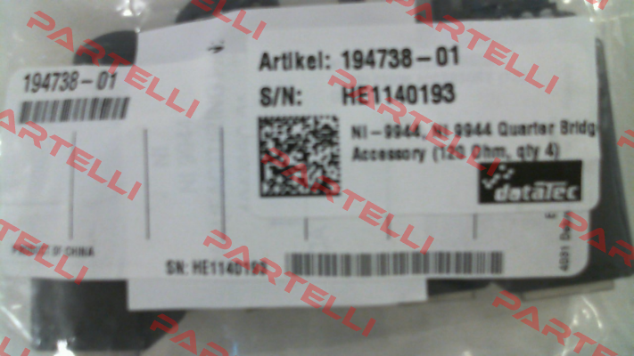 194738-01 (pack x4) National Instruments