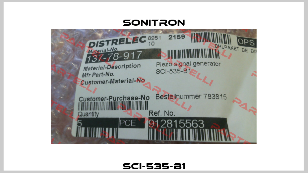 SCI-535-B1 Sonitron