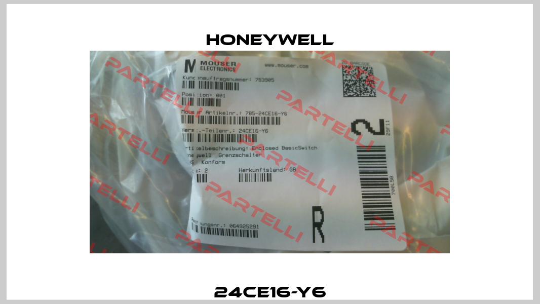 24CE16-Y6 Honeywell