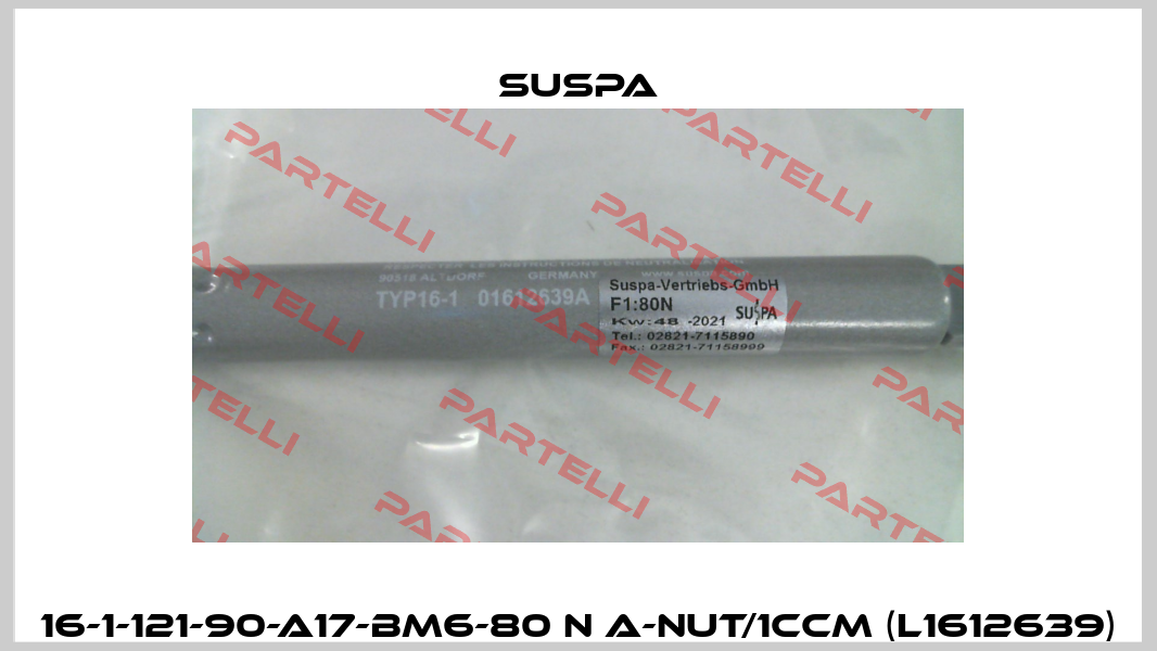 16-1-121-90-A17-BM6-80 N A-Nut/1ccm (L1612639) Suspa