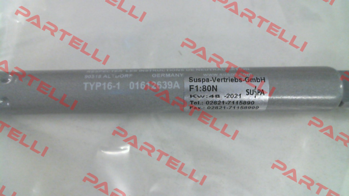16-1-121-90-A17-BM6-80 N A-Nut/1ccm (L1612639) Ferramenta Livenza (Suspa)