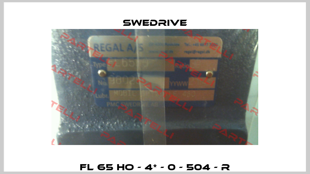 FL 65 HO - 4* - 0 - 504 - R Swedrive