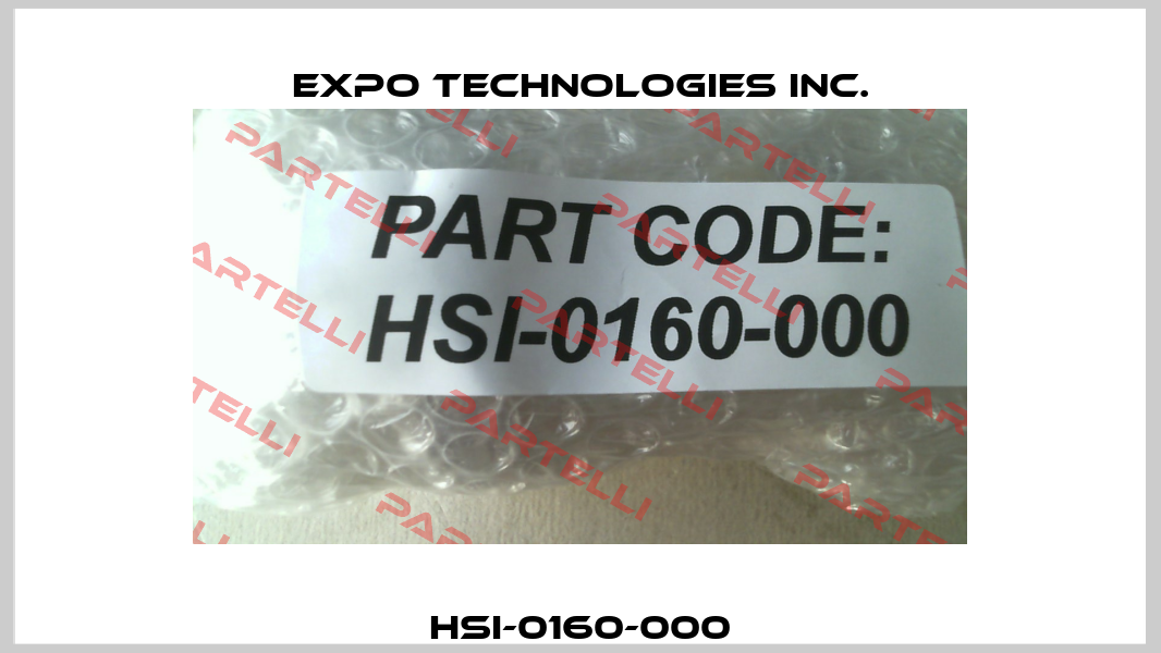 HSI-0160-000 EXPO TECHNOLOGIES INC.