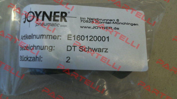 E160120001 Joyner Pneumatic