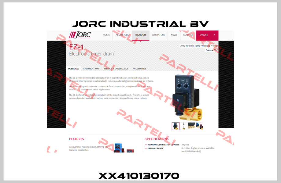 XX410130170  JORC Industrial BV
