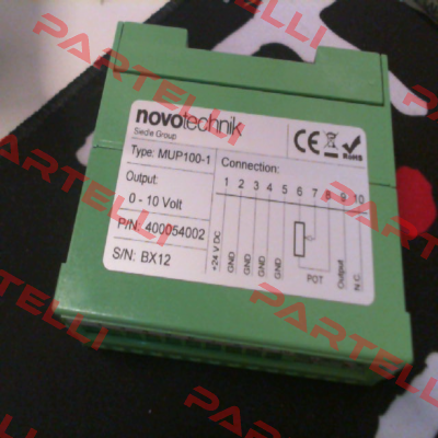 P/N: 054002 Type: MUP-100-1  Novotechnik