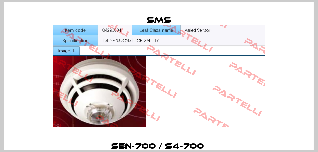 SEN-700 / S4-700  SMS
