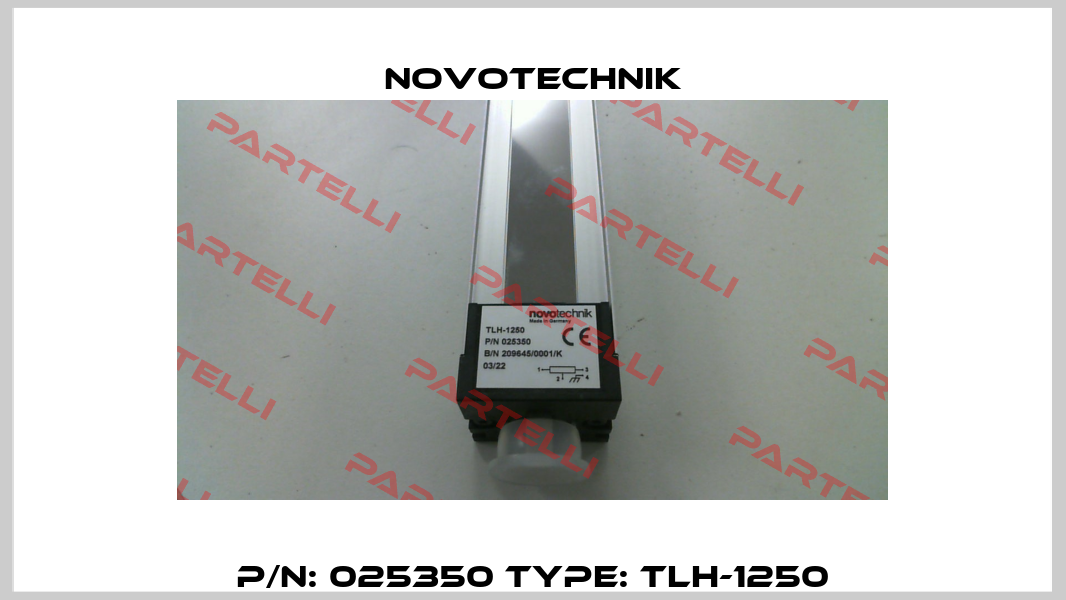 P/N: 025350 Type: TLH-1250 Novotechnik