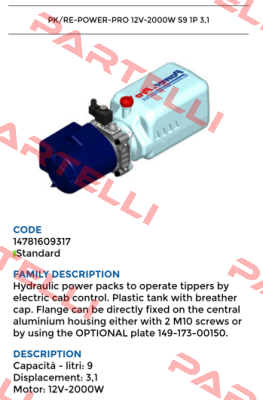 M14781609317 OMFB Hydraulic