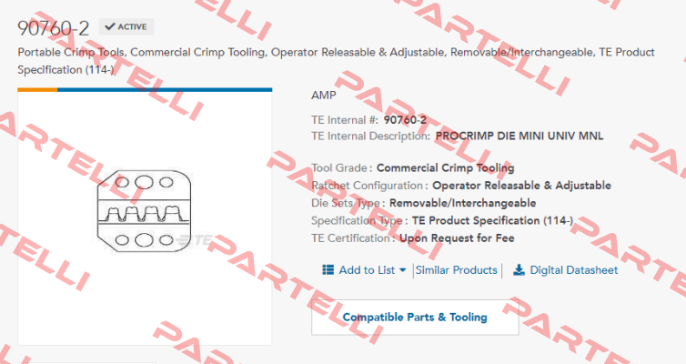 90760-2 TE Connectivity (Tyco Electronics)