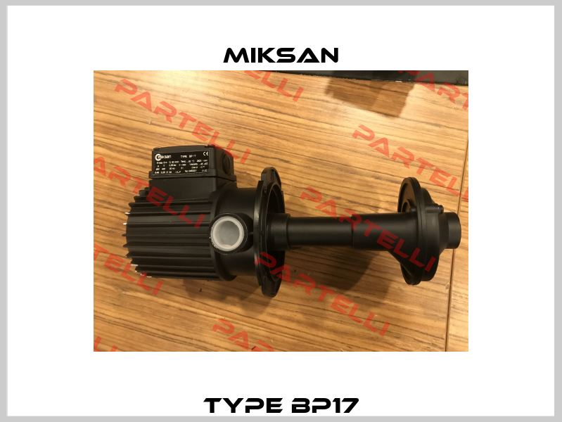 TYPE BP17 Miksan
