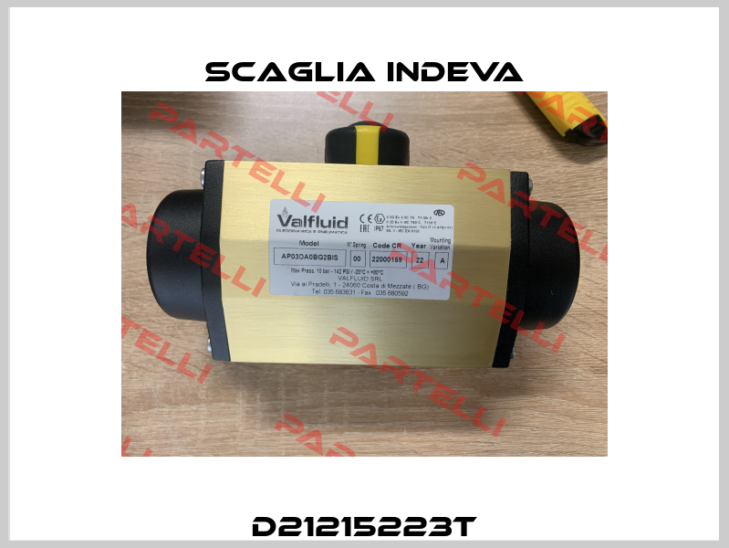 D21215223T Scaglia Indeva