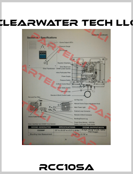 RCC10SA ClearWater Tech LLC