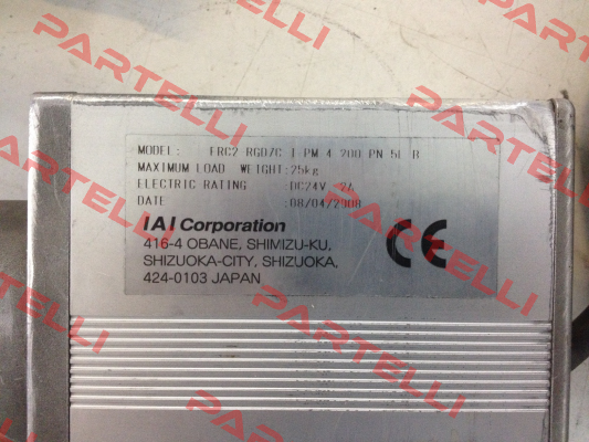 FRC2 RGD7C I PM 4 200 PN 5L B  IAI