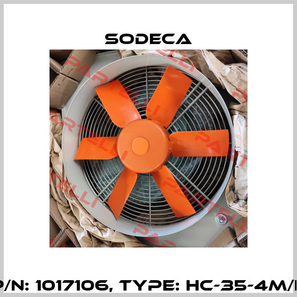P/N: 1017106, Type: HC-35-4M/H Sodeca