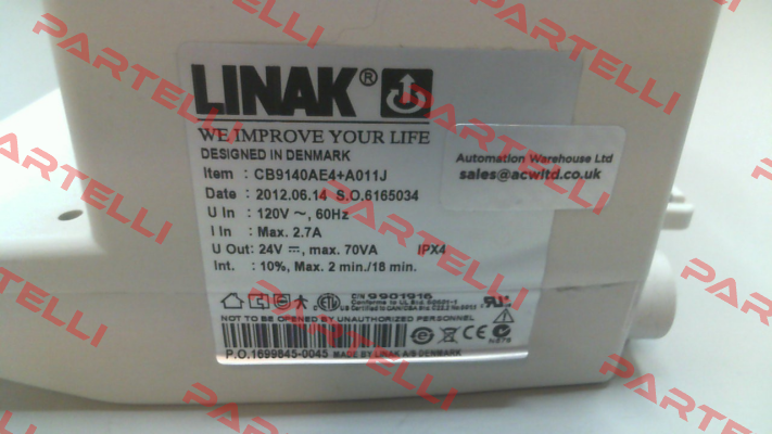 CB9140AE4+A011 Linak