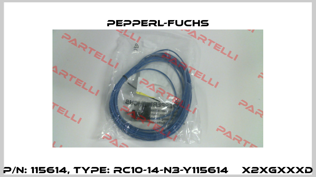 p/n: 115614, Type: RC10-14-N3-Y115614    x2xGxxxD Pepperl-Fuchs