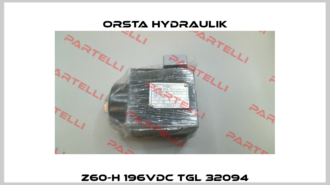 Z60-H 196VDC TGL 32094 Orsta Hydraulik