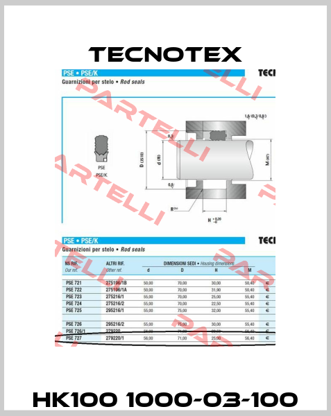 HK100 1000-03-100 TECNOTEX