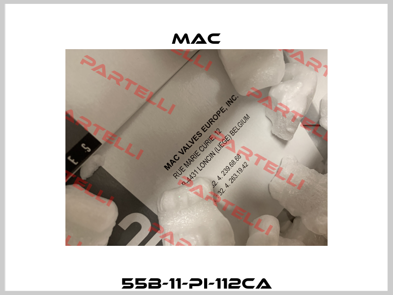 55B-11-PI-112CA MAC