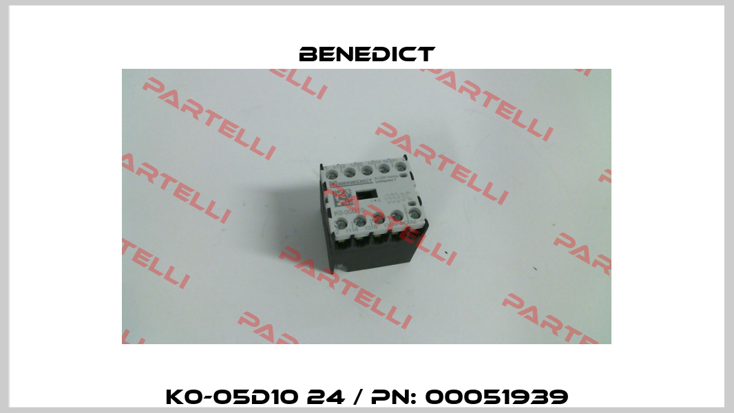 K0-05D10 24 / PN: 00051939 Benedict