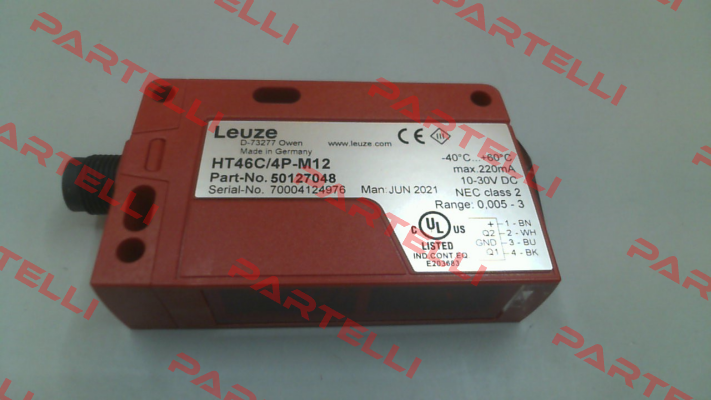 p/n: 50127048, Type: HT46C/4P-M12 Leuze