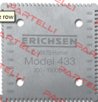 01690131 / Model 433 Erichsen