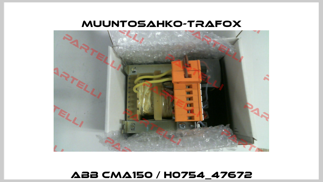 ABB CMA150 / H0754_47672 Muuntosahko-Trafox
