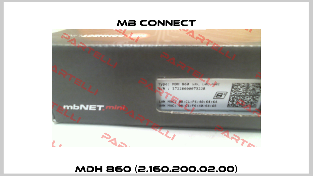 MDH 860 (2.160.200.02.00) MB Connect