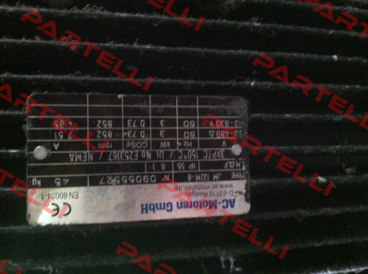 DM-8-B3-3-132M-A-Z1UL  AC Motoren