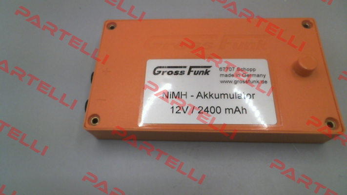 PN: 100-006-635 Type: 12V/2400mAh Ni-MH Gross Funk