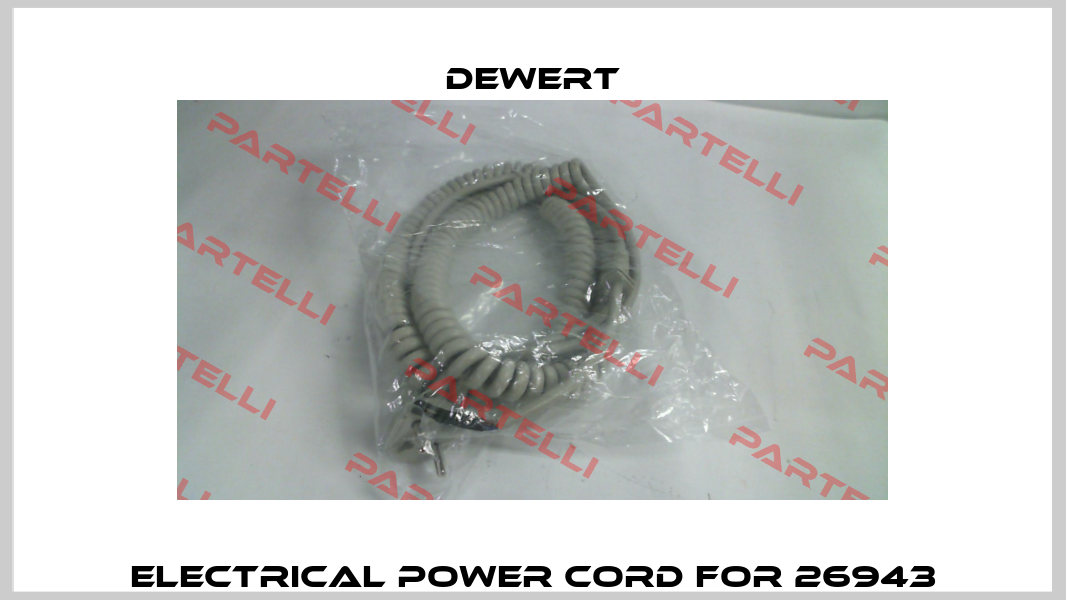 electrical power cord for 26943 DEWERT