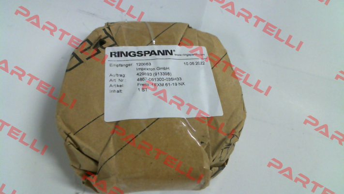 4867-061300-035H33 / FXM 61-19 NX, d 35mm Ringspann