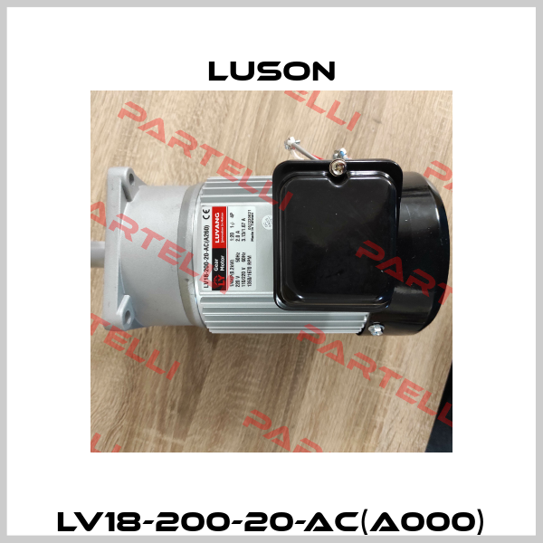 LV18-200-20-AC(A000) Luson