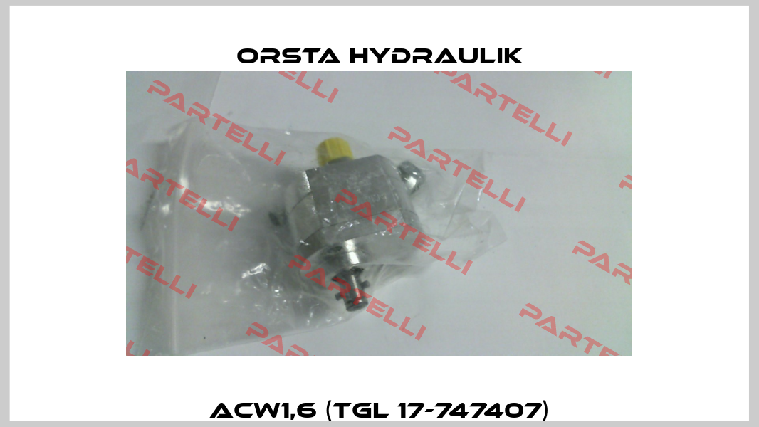 ACW1,6 (TGL 17-747407) Orsta Hydraulik
