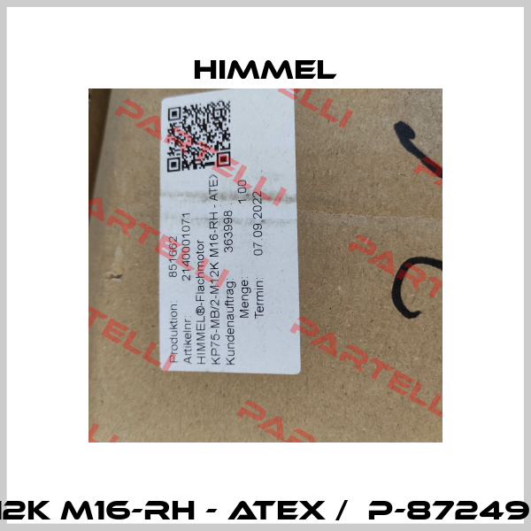 KP75-MB/2-M12K M16-RH - ATEX /  P-87249/1 / 2140001071 HIMMEL