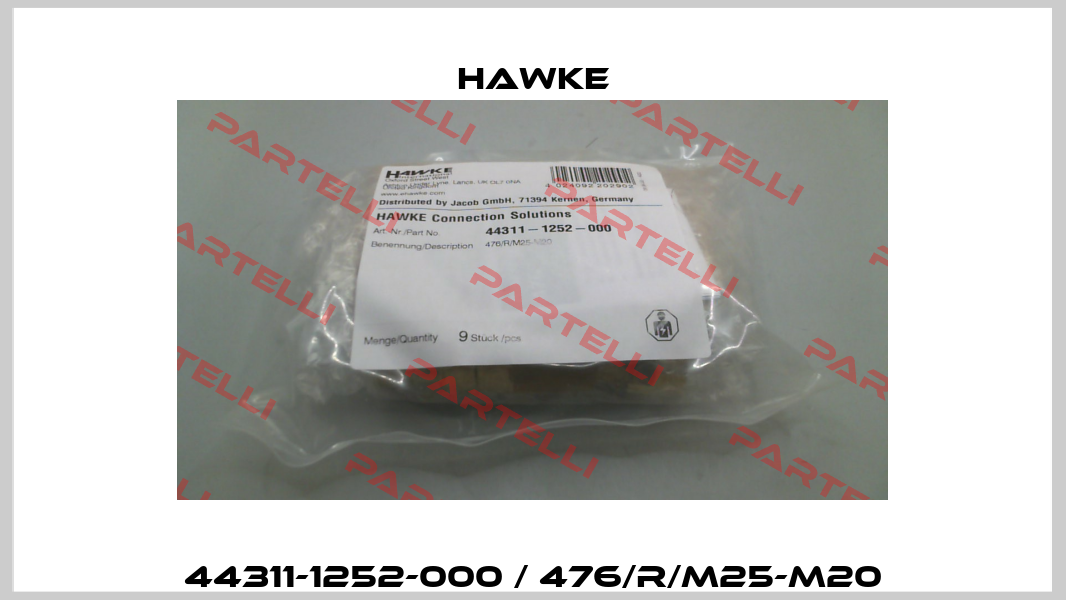 44311-1252-000 / 476/R/M25-M20 Hawke
