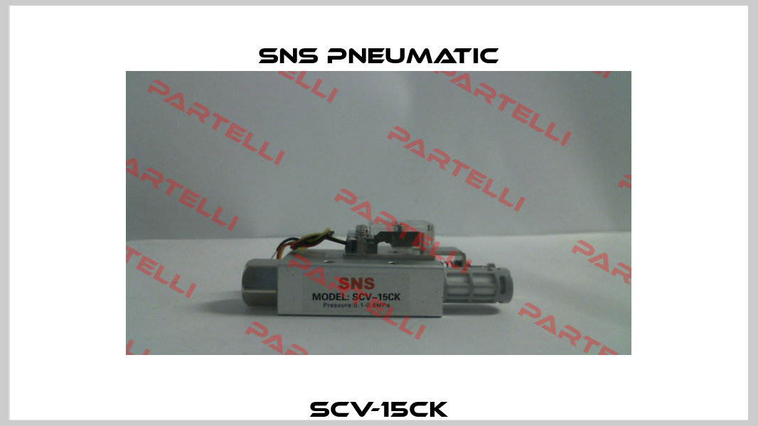 SCV-15CK SNS Pneumatic