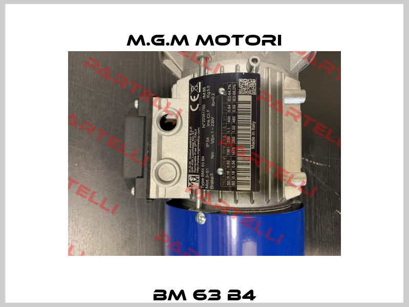 BM 63 B4 M.G.M MOTORI